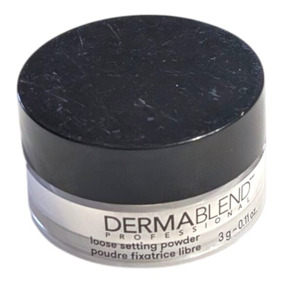 Dermablend Loose Setting Powder Original Translucent Travel .11oz 3g New Sealed - Picture 7 of 7